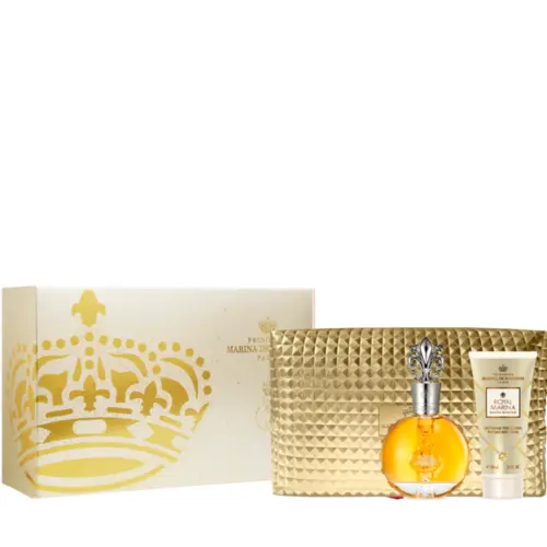 Kit Marina de Bourbon Royal Diamond Eau de Parfum Feminino 100ml + Hidratante Corporal 100ml +  Necessaire