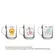 Caneca de Vidro Herevin Infantil - Estampas Sortidas