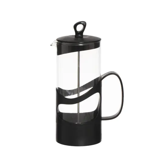 Prensa de Vidro para Chá ou Café Herevin Black 1L