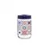 Pote de Vidro Herevin Redondo Com Tampa Azul Mosaic