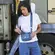 Bolsa Caterpillar Mini Crossbody Urban 1.3L Azul Oliva