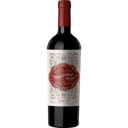 Vinho Tinto Argentino Zorro Salvaje Uco Malbec 750ml
