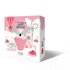 Kit Corania Tutti Delices Fraise Bonbon Set Eau de Toilette 50ml + Copo de Plástico 350ml