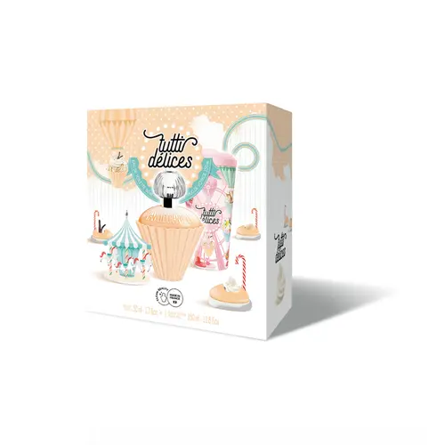 Kit Corania Tutti Delices Vanille Chantilly Set Eau de Toilette 50ml + Copo de Plástico 350ml