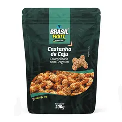 Brasil Frutt Castanha de Caju Caramelizada com Gergelim 200g