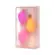 Estojo de Esponja Cala - Trio de Esponjas Para Maquiagem Blending Rosa, Laranja e Lilás