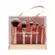 Kit Cala Pincéis Para Maquiagem + Necessaire - Gingerbread