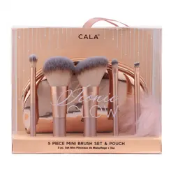 Kit Cala Pincéis Para Maquiagem + Necessaire - Iconic Glow