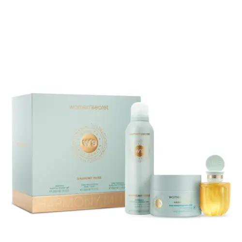 Kit W’S Beauty Confidences Harmony Muse Gel de Banho Revitalizante 200ml + Creme de Hidratação Profunda 200ml + Óleo Nutritivo Glow Para Cabelo e Corpo 100ml