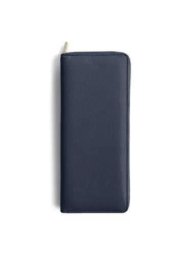Porta Joias Stackers  com Rolo Para Anéis - Azul Marinho
