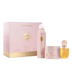 Kit W’S Beauty Confidences Divine Touch Espuma de Banho Revitalizante 200ml + Creme Corporal 250ml + Óleo Nutritivo Glow Cabelo e Corpo 100ml