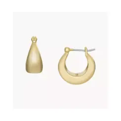 Brinco Fossil Sadie Golden Sun - Argola Dourada
