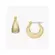 Brinco Fossil Sadie Golden Sun - Argola Dourada