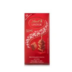 Chocolate ao Leite Cremoso Lindor Lindt caixa 100g