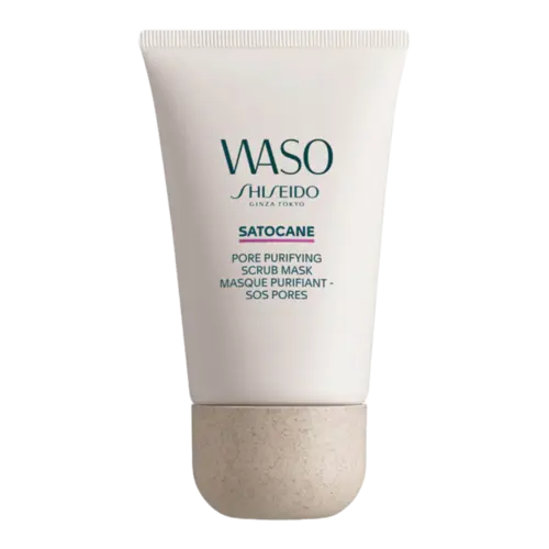 Máscara Shiseido Purificante Esfoliante Waso Satocane Pore Purifying Scrub Mask