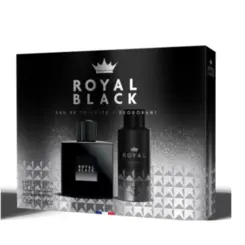Kit Perfume Corania Royal Black - Eau de Toilette Masculino 100ml + Desodorante Corporal 150ml