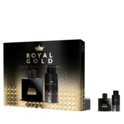 Kit Perfume Corania Royal Gold - Eau de Toilette Masculino +  Desodorante Corporal 150ml
