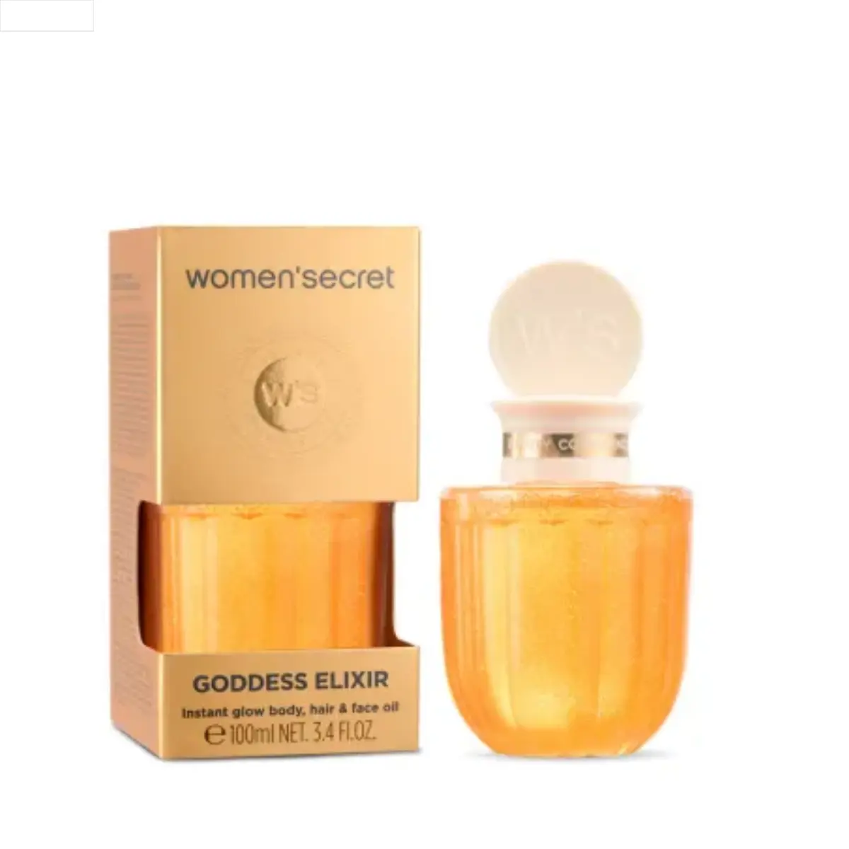 Óleo W'S Beauty Confidences Goddess Elixir 100ml - Iluminador