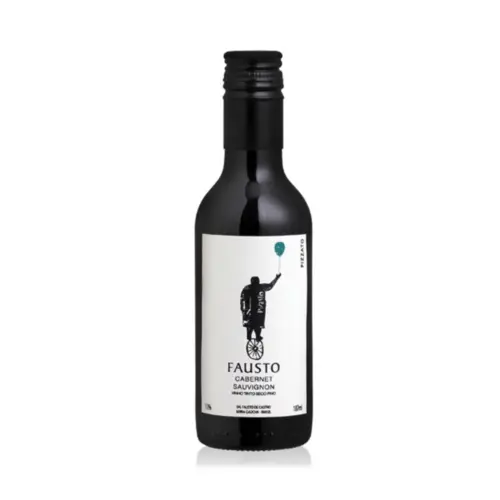 Vinho Tinto Baby Pizzato Fausto Cabernet Sauvignon Seco 187ml