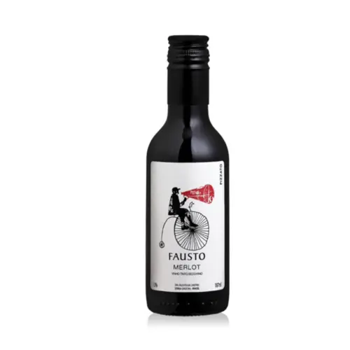 Vinho Tinto Baby Pizzato Fausto Merlot 187ml