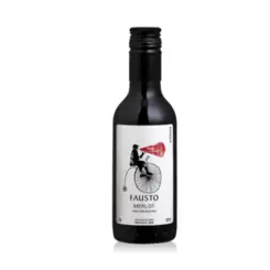 Vinho Tinto Baby Pizzato Fausto Merlot 187ml