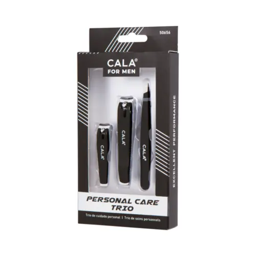 Kit de Pedicure Cala - Trio de Peças Para Auto Cuidado Pessoais Masculino