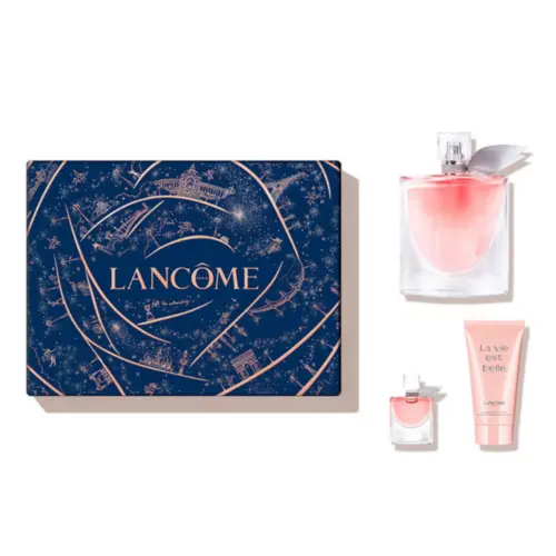 Kit Perfume Lancôme La Vie Est Belle Eau de Parfum 100ml + Hidratante + Miniatura
