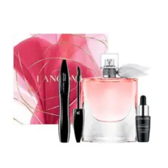 Kit Perfume Lancôme La Vie Est Belle Eau de Parfum 100ml + Máscara de Cílios Hypnose Drama + Advanced Génifique