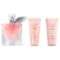 Kit Perfume Lancôme La Vie Est Belle Eau de Parfum + Lait Corps + Douche de Parfum
