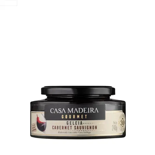 Geleia Casa Madeira Gourmet Cabernet Sauvignon 240g