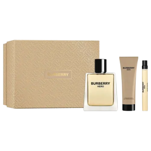 Kit Perfume Burberry Hero Eau de Toilette 100ml + Hair & Body Wash 75ml Masculino