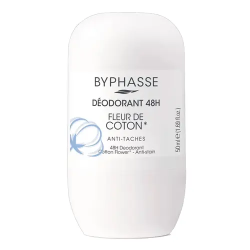 Byphasse Desodorante Roll-on Cotton Flower - Unissex