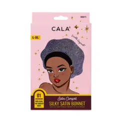Touca Brilhante Cala de Cetim Grande e Extra Grande Para Cabelo