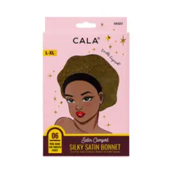Touca Brilhante Cala de Cetim Grande e Extra Grande Para Cabelo