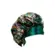 Touca Brilhante Cala de Cetim Grande e Extra Grande Para Cabelo - Green Leopard