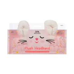 Faixa de Cabeça Cala - Pelúcia de Coelhinho Rosa Para Cabelo