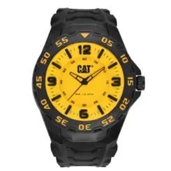 Relógio Masculino Analógico Caterpillar Motion - Pulseira De Borracha