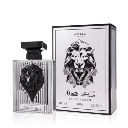 Perfume Assala Prime Malik Siba - Eau de Parfum Compartilhável
