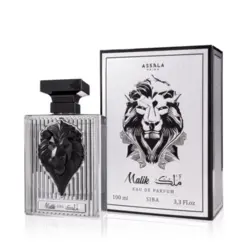 Perfume Assala Prime Malik Siba - Eau de Parfum Compartilhável