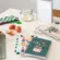 Necessaire Miquelrius Grow Flow Verde Com Branco 21x12x10cm