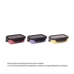 Pote para Armazenamento Hermético Herevin - Cores Sortidas