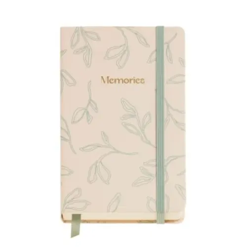 Caderno de Anotação Miquelrius Memories de 100 Páginas Verde Com Elástico
