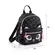 Mochila Infantil Miquelrius Mini Gatinho Preta
