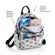 Mochila Infantil Miquelrius Holográfica Com Estampa de Mini Pandas