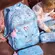 Mochila Infantil Miquelrius Com Estampa de Mini Coelhos e Triplo Compartimento