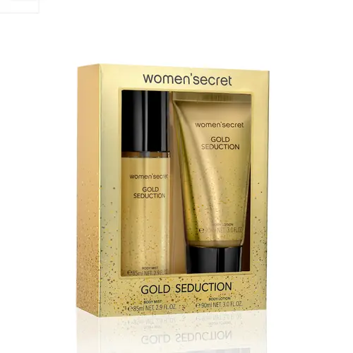 Conjunto Women'Secret Bruma Corporal Gold Seduction 85ml + Loção Corporal 90ml