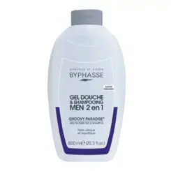 Gel de Banho Byphasse e Shampoo Men 2 em 1
