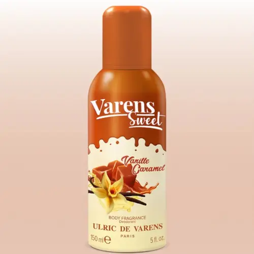 Desodorante Corporal Ulric de Varens Sweet Vanille Caramel 150ml