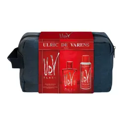 Kit Perfume Ulric de Varens Flash - Eau de Toilette Masculino + Desodorante 200ml + Necessaire