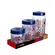 Jogo de 3 Potes Herevin de Vidro Com Tampa Azul Mosaic 425ml-660ml-1L
